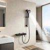 Selected 2 Function Complete Shower System With Slide Bar 2.1 Gpm In Matte Black