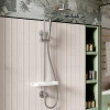 Selected 3 Function Retrofit Shower System In Polished Chrome