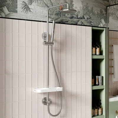 Selected 3 Function Retrofit Shower System In Polished Chrome