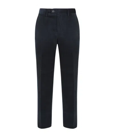 Selected Belt Loops Slacks In Blue
