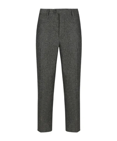 Selected Belt Loops Slacks In Gray
