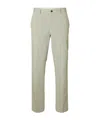 Selected Belt Loops Slacks In Brown