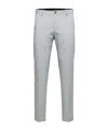 Selected Belt Loops Slacks In Gray