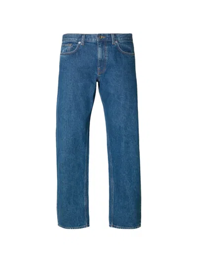 Selected Ben Kori Straight Trousers In Blue