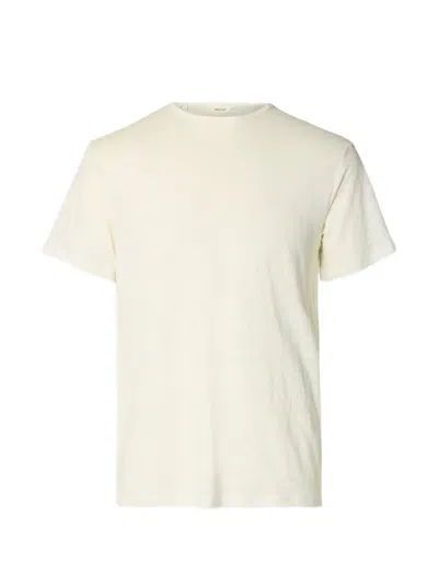 Selected Heavyweight T-shirt In White