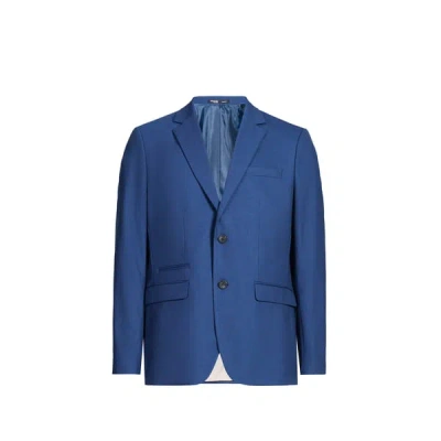 Selected Blazer Slim Multi Poches In Blue