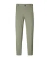 Selected Casual Pants With Belt Loops In Green