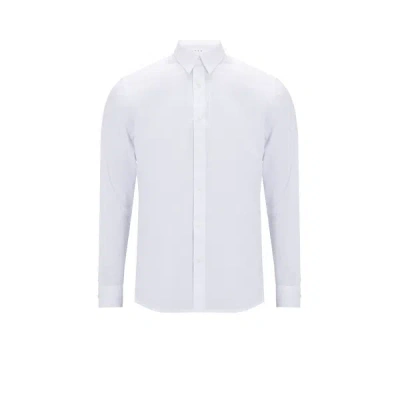 Selected Cotton And Linen Shirt In White