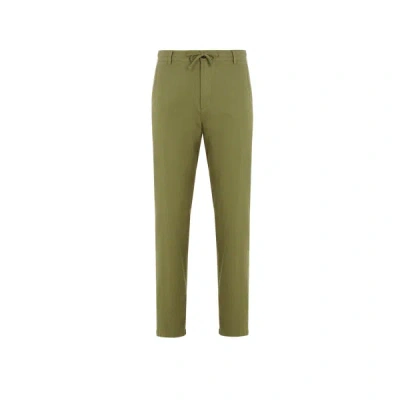Selected Cotton And Linen Trousers In Green