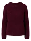 Selected Crew-neck Sweater In Red