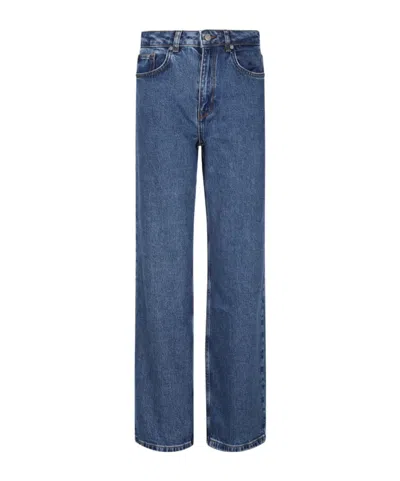 Selected Denim Trousers With Belt Loops