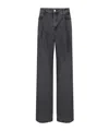 Selected Denim Trousers With Belt Loops