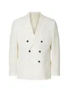 Selected Double-breasted Blazer In Multi