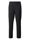 Selected Drawstring Trousers In Black