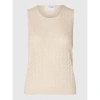SELECTED FEMME AGNY SLEEVELESS KNITTED TOP