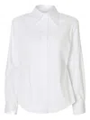 Selected Femme Button-down Shirt In White