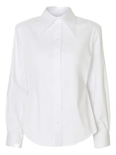 Selected Femme Button-down Shirt In White