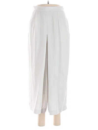 Pre-owned Selected Femme Casual Pants In White
