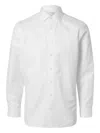 Selected Femme Cotton Shirt In White