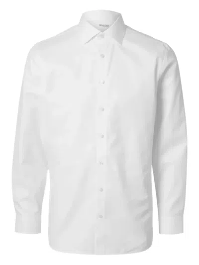 Selected Femme Cotton Shirt In White
