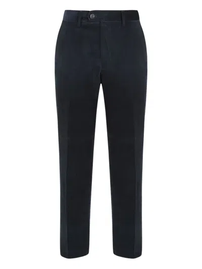 Selected Femme Cotton Trousers In Blue