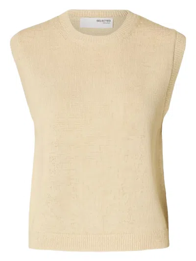 Selected Femme Crew-neck Knitted Top