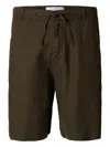 Selected Femme Drawstring Bermuda Shorts