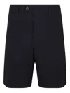 Selected Femme Logo-patch Shorts In Black