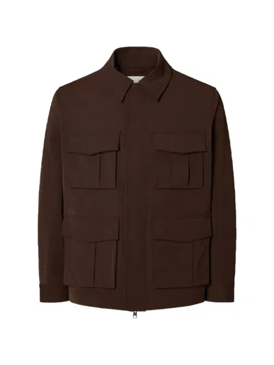 Selected Frances Field Jacket In Brown