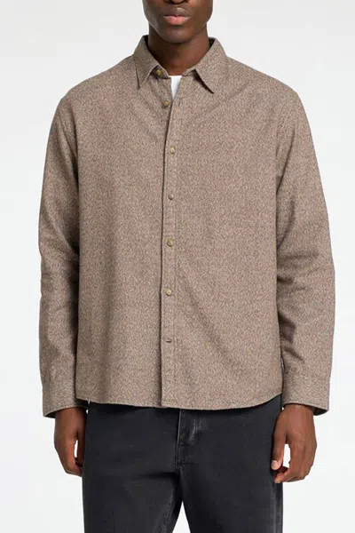 Selected Homme Brown / Xl Chocolate Torte Owen Flannel Shirt