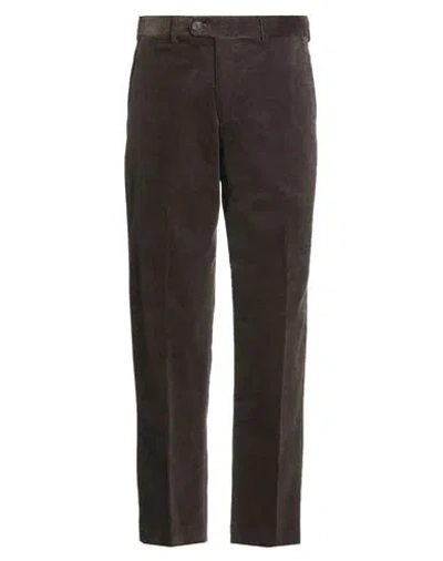 Selected Homme Man Pants Dark Brown Size 30 Organic Cotton