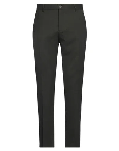 Selected Homme Man Pants Dark Green Size 36 Polyester, Wool, Viscose, Elastane