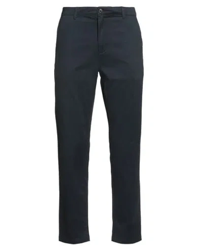 Selected Homme Man Pants Midnight Blue Size 34w-32l Organic Cotton, Cotton, Elastane