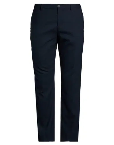 Selected Homme Man Pants Midnight Blue Size 38 Polyester, Wool, Viscose, Elastane