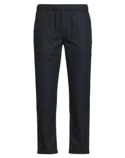 Selected Homme Man Pants Midnight Blue Size M Polyester, Wool, Elastane
