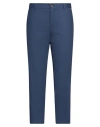 Selected Homme Man Pants Navy Size 42 Polyester, Wool, Viscose, Elastane In Navy