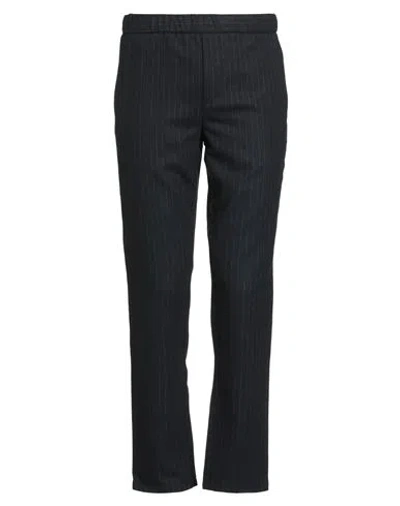 Selected Homme Man Pants Navy Size S Polyester, Wool, Elastane In Blue