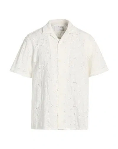 Selected Homme Man Shirt White Size Xxl Organic Cotton, Cotton