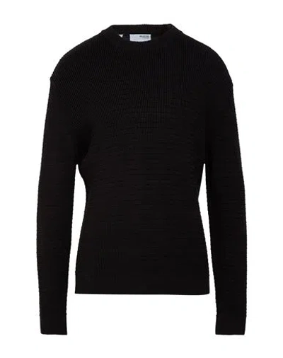 Selected Homme Man Sweater Black Size L Cotton