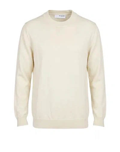 Selected Homme Man Sweater Ivory Size Xxl Cotton, Polyester In White