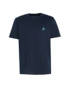 Selected Homme Man T-shirt Midnight Blue Size Xl Organic Cotton In Blue
