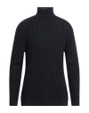Selected Homme Man Turtleneck Midnight Blue Size Xl Cotton, Organic Cotton