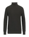 Selected Homme Man Turtleneck Military Green Size M Cotton, Organic Cotton