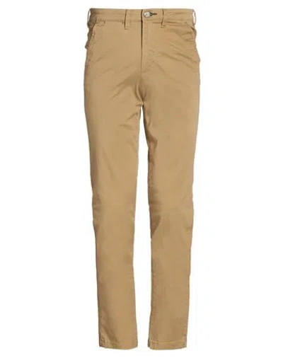 Selected Homme Slhslim-miles Flex Chino Pants W Noos Man Pants Camel Size 28w-32l Organic Cotton, Po In Brown
