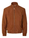 Selected Jackets And Jackets Man  16089994 Thomas Ginger Bread In Brown