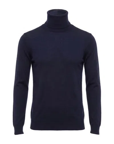 Selected Knitwear - Turtlenecks In Dark Brown - Navy