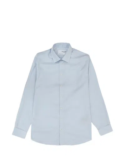 Selected Langärmeliges Hemd In Blue