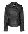 Selected Leather Jacket In Black