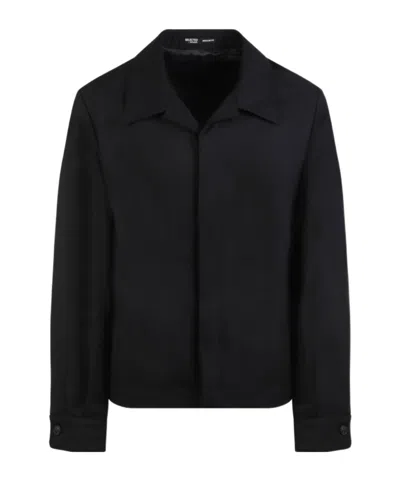 Selected Long-sleeved Shirt In Black