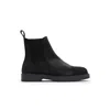 Selected Men's Boot  Suede Chelsea Boot In Black